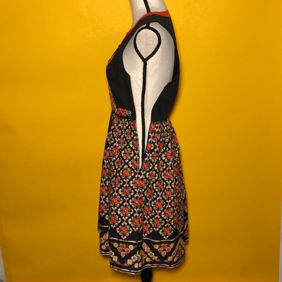 🟠 ModCloth 🟠 embroidered knee length dress - Picture 3 of 11